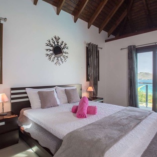 Bedroom at WV ISA, Flamands, St. Barthelemy