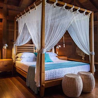 Bedroom at WV AMA, Pointe Milou, St. Barthelemy