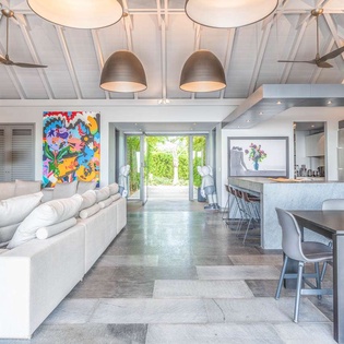 Living Room at WV AVV, Vitet, St. Barthelemy