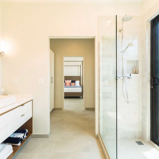 Bathroom at TC TRA, Grace Bay Turtle Cove, Turks & Caicos
