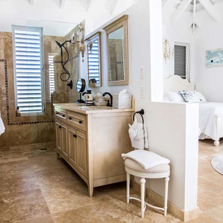 Bathroom at TC PW, Long Bay Beach, Turks & Caicos