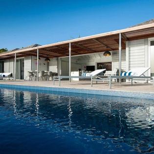 Villa Pool at WV VPM, Pointe Milou, St. Barthelemy