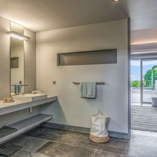 Bathroom at WV AVV, Vitet, St. Barthelemy