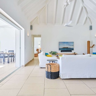 Living Room at WV ANK, Colombier, St. Barthelemy