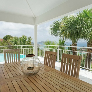Terrace at WV REL, St. Jean, St. Barthelemy