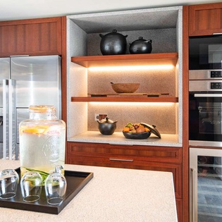 Kitchen at WV MAA, Pointe Milou, St. Barthelemy