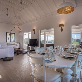 Dining Room at WV IEW, St. Jean, St. Barthelemy