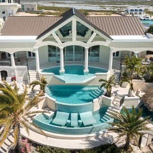 Exterior of TC EMA, Turtle Tail, Turks & Caicos