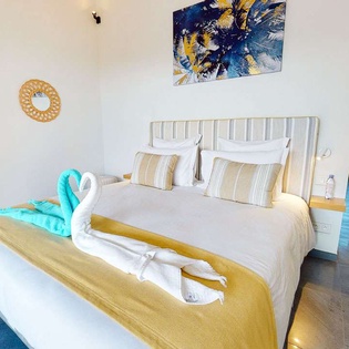 Bedroom at WV FAS, St. Jean, St. Barthelemy