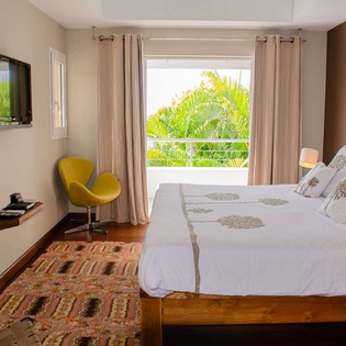 Bedroom at WV VLC, Lurin, St. Barthelemy