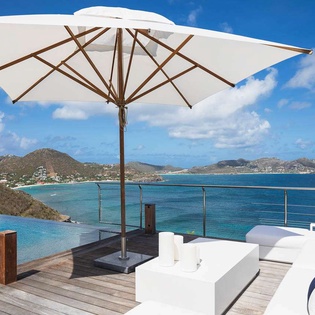 The view from WV CAA, Pointe Milou, St. Barthelemy
