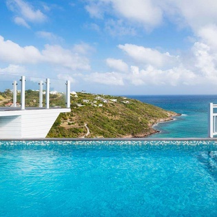 Villa Pool at WV MLA, Marigot, St. Barthelemy