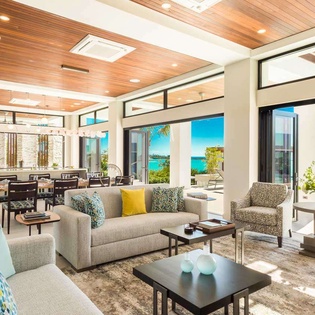 Living Room at TC WIN, Turtle Tail, Turks & Caicos