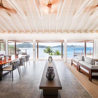Interior of WV MAA, Pointe Milou, St. Barthelemy