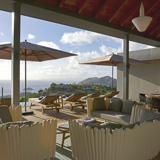 Living Room at WV EDU, Lurin, St. Barthelemy