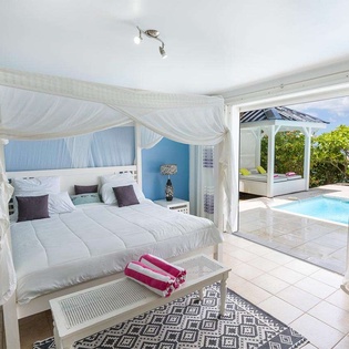 Bedroom at PIE BLS, Happy Bay, St. Martin