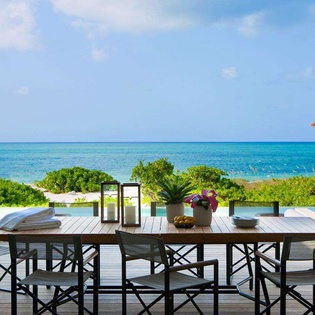 Patio at TC RES, Grace Bay/Beachside, Turks & Caicos