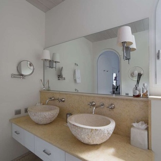 Bathroom at WV JAY, Mont Jean, St. Barthelemy
