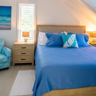 Bedroom at TC MSW, Ocean Pt/Taylors, Turks & Caicos