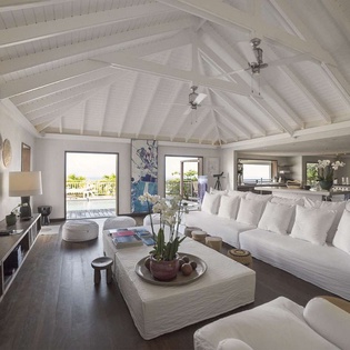 Living Room at WV BIB, Vitet, St. Barthelemy