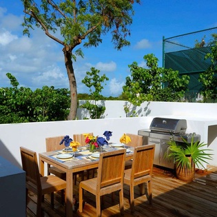 Deck at AXA ZEN, Sandy Hill, Anguilla