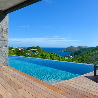 The view from WV APK, Flamands, St. Barthelemy