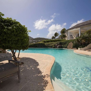 Villa Pool at WV JAY, Mont Jean, St. Barthelemy