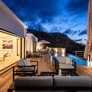 Deck at WV CIO, Grand Cul de Sac, St. Barthelemy