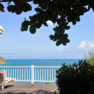 The view from PIE CPR, Hillside/Terres Basses, St. Martin