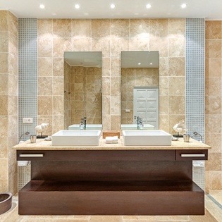 Bathroom at SXM LVB, Beach Side/Baie Rouge, St. Martin