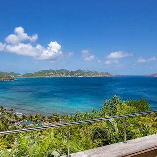 The view from WV AMA, Pointe Milou, St. Barthelemy