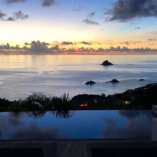 The view from WV VLC, Lurin, St. Barthelemy
