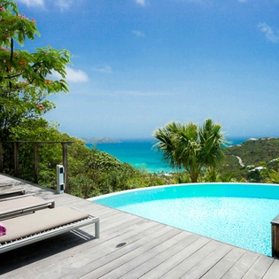 Villa Pool at WV REL, St. Jean, St. Barthelemy