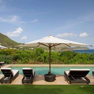 Villa Pool at WV CML, Camaruche, St. Barthelemy