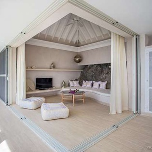 Sitting Room at WV SHE, Corossol, St. Barthelemy