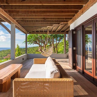 Terrace at WV MER, Gouverneur, St. Barthelemy