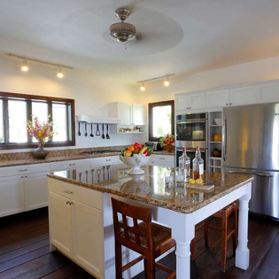 Kitchen at AXA ZEN, Sandy Hill, Anguilla
