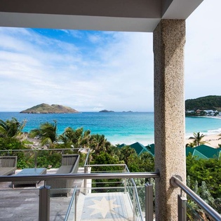 The view from WV ISA, Flamands, St. Barthelemy