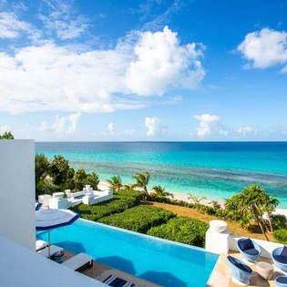 The view from AXA SND, Long Bay, Anguilla