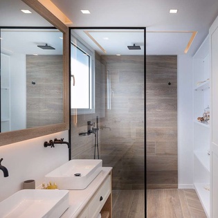 Bathroom at WV LBC, St. Jean, St. Barthelemy