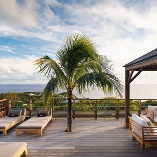 Deck at WV GYP, Gouverneur, St. Barthelemy