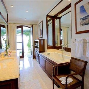 Bathroom at DR VILLA, Gustavia, St. Barthelemy