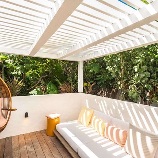 Deck at WV MNT, Pointe Milou, St. Barthelemy
