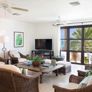 Living Room at PIE BDV, Beachfront/Cupecoy, St. Martin