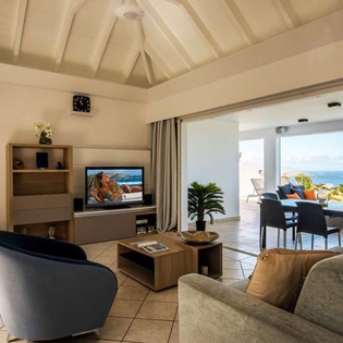 Living Room at WV ALO, Vitet, St. Barthelemy