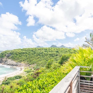 The view from WV FLY, Anse des Cayes, St. Barthelemy