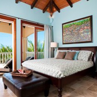 Bedroom at IE MIR, Sapodilla Bay, Turks & Caicos
