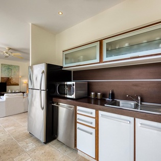 Kitchen at SXM LVB, Beach Side/Baie Rouge, St. Martin