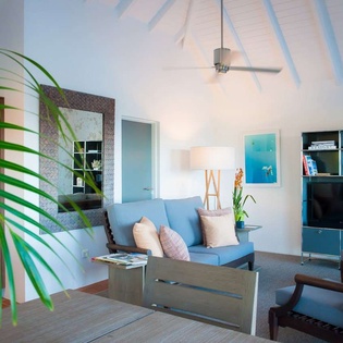 Living Room at WV LUM, Flamands, St. Barthelemy