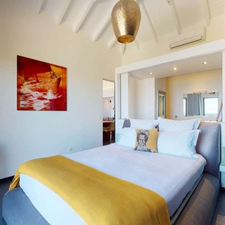 Bedroom at WV ITA, Lorient, St. Barthelemy